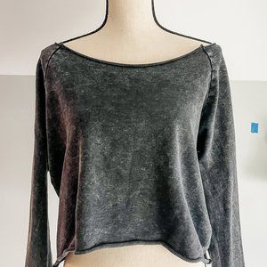 Crop, Open Back, LA Sweater